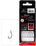Mikado Method Feeder Rig - With Hair - Barbed 8pc
